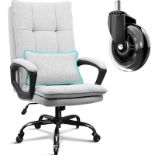 RRP £116.35 BASETBL Ergonomic Wide Big Office Chair