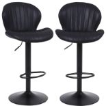RRP £85.73 ralex-chair Modern Bar Stools Set of 2