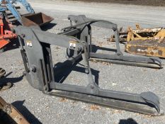 Fork Lifting Attachment with Hydraulic Grippers