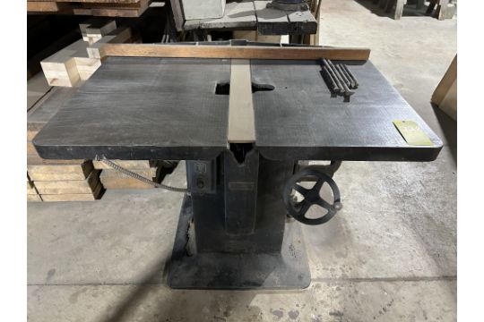 Thomas Core Box Machine Portland Thomes Core Box Machine (Table Saw)