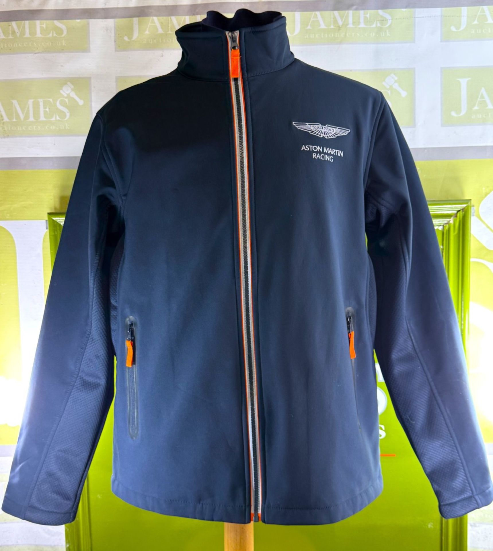 Hackett London Official Aston Martin Merchandise Waterproof Sports Jacket