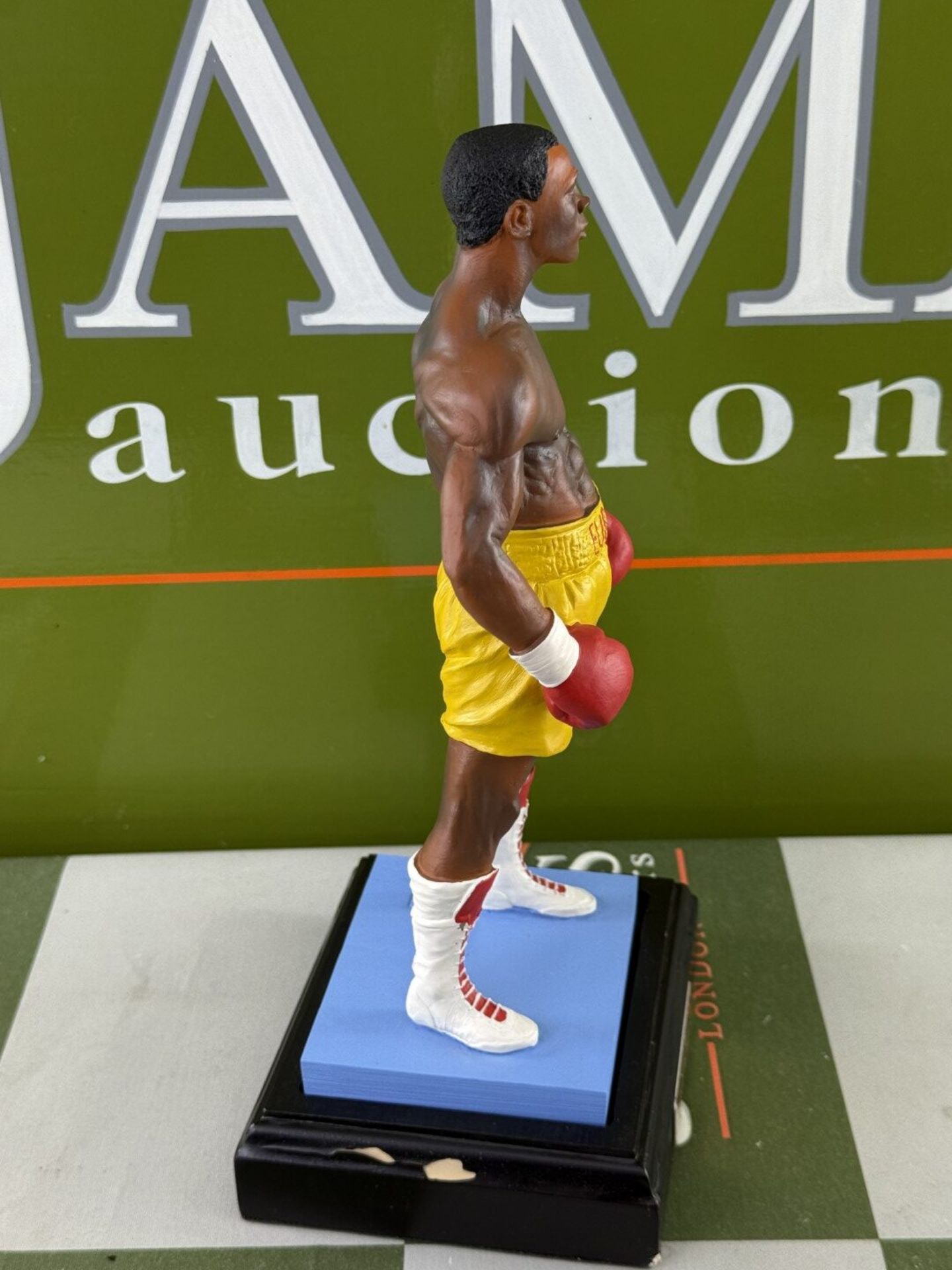 Chris Eubank Middleweight Boxing Champion- The Art Of Sport By Endurance Figurine. Sculpted by Danie - Image 4 of 5