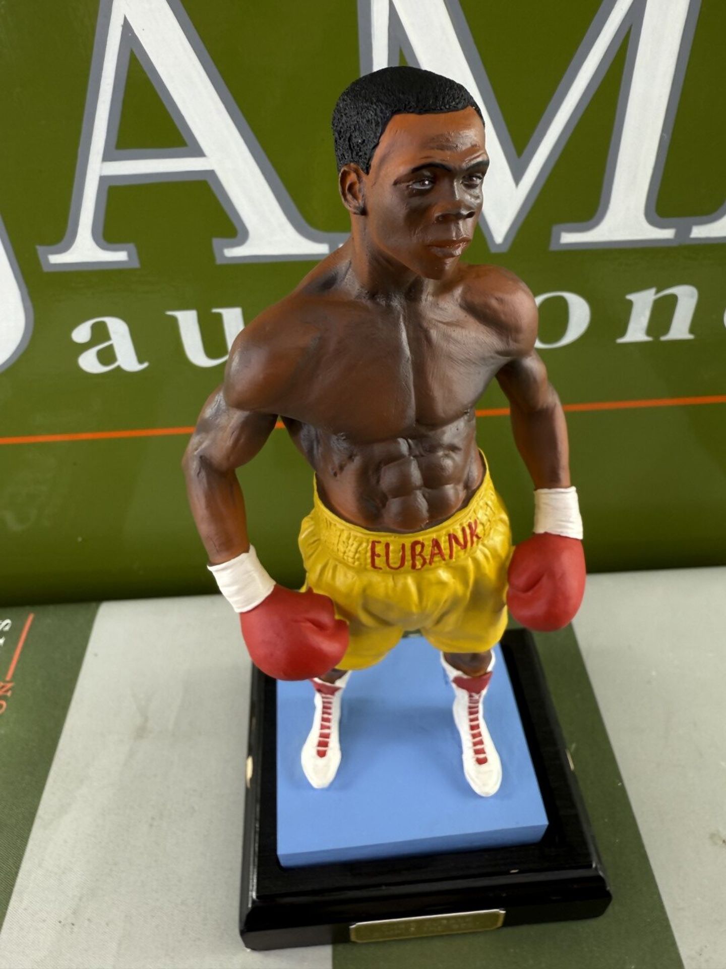 Chris Eubank Middleweight Boxing Champion- The Art Of Sport By Endurance Figurine. Sculpted by Danie - Image 2 of 5