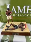 Muhammad Ali Vs Sonny Liston Heavyweight Boxing Champion The Art Of Sport By Endurance-Super Rare Ex