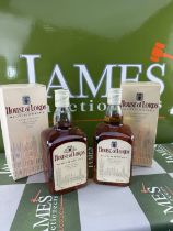 Rare House Of Lords Scotch Whiskey x 2 Boxed Bottles 70cl-40%