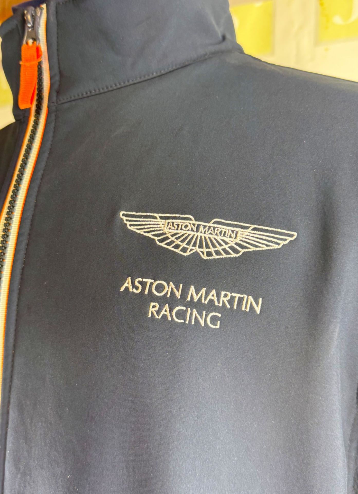 Hackett London Official Aston Martin Merchandise Waterproof Sports Jacket - Image 3 of 6
