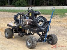 TD-86 POLYFUSE BUTT-FUSION MACHINE W/ ROLLING CART