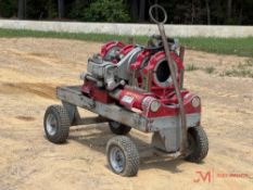 POLYFUSE TD86 FUSHION MACHINE W/ ROLLING CART