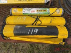 (3) OVERSIZE LOAD BANNERS