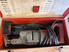 MILWAUKEE ELECTRIC RECIPROCATING SAW WITH CASE