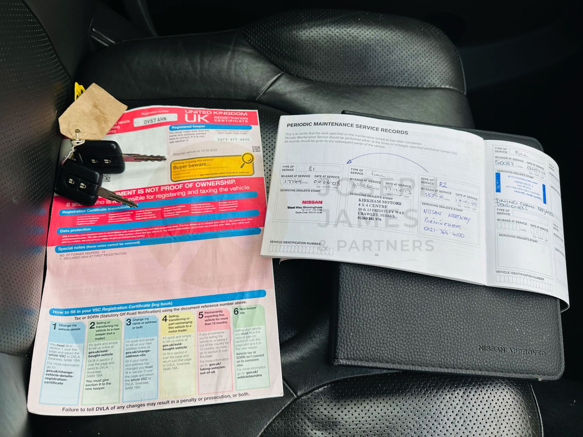 "ON SALE" NISSAN NAVARA *AVENTURA* DOUBLE CAB PICK-UP (2008 MODEL) 2.5 DCI - AUTOMATIC *SAT NAV* - Image 31 of 31