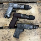 3 x Various Pneumatic Drills