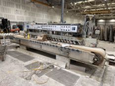 TecnoMbM Lucidacoste Modena Flat Edge Polishing Machine | YOM: 2007