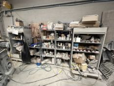 Quantity of Paint/Sanding/Blasting Parts & Accessories - As Pictured