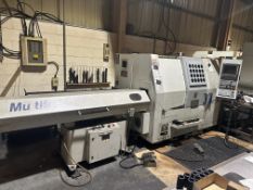 XYZ Vulcan 150 machining centrewith Siemens control panel and Multifeed MX-18 load magazine