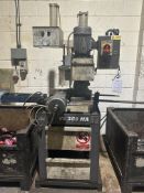 Rurack VS350HA steel saw 1997 and feed conveyor