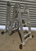 12 Tread Folding Combination Ladder