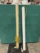 2x Items Being - 1x RA Bastion Lumen LED 1500mm Light - 1x Long LED Ceiling Light