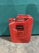 Red Steel 20L Jerry Can