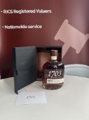 Bottle of Mount Gay 1703 Master Select 2018 10 Year Matured Barbados Rum