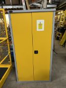 COSHH Large Metal Cabinet Used For Storing Hazardous Chemicals
