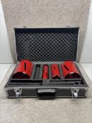 Armeg CDD5PCSET Dry Diamond Core Drill Set 5-Piece - Please Note Missing Parts