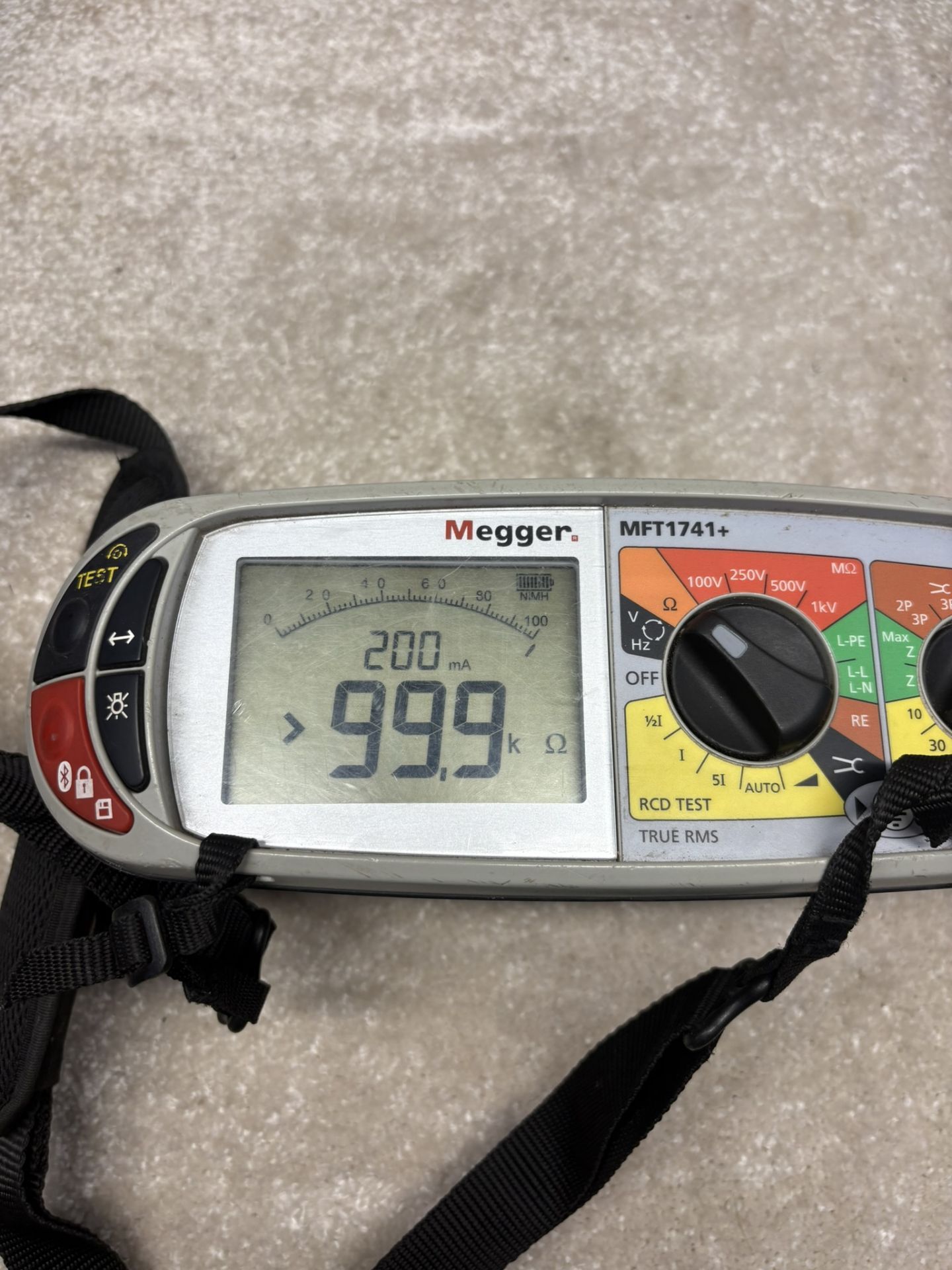 Megger MFT1741+ Multifunction Tester With Carry Case - Image 5 of 7