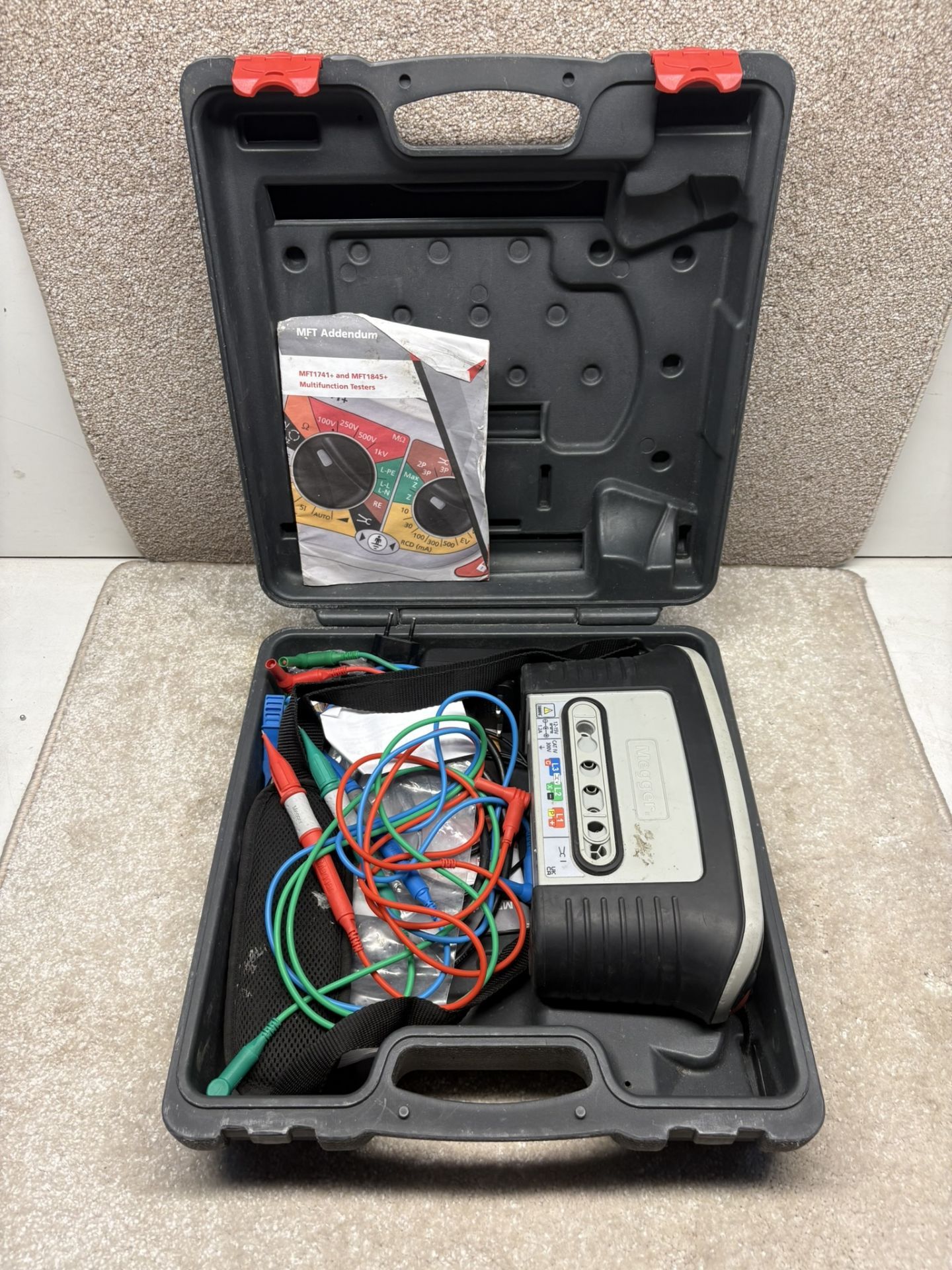 Megger MFT1741+ Multifunction Tester With Carry Case - Image 6 of 7