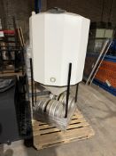 Plastic Storage Tank With 2 Kegs