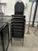 8 x Padded Office Chairs - located in Irlam