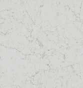 2 x Caesarstone White Attica Polished Slabs of Quartz - Trade price: £1,062.73 *Same Batch*