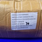 Quantity of Greytek Alloy Top Caps With Washer and Bolt