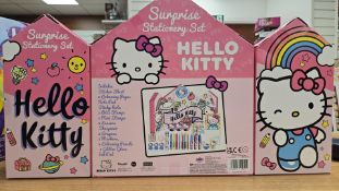 10pcs x Hello Kitty Advent Calendar stationary set