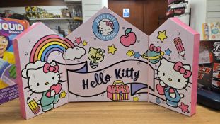 10pcs x Hello Kitty Advent Calendar stationary set