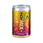 3528 x ZYMIX: passionfruit martini full strength cocktail 125ml | 14% alc.vol BBE Aug 2026