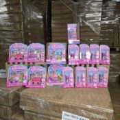 500 x Assorted Barbie Land Toys & Accessories