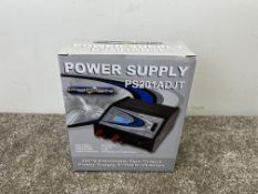 Fusion PS201ADJT Adjustable Twin Output Power Supply