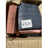 APPROX 200 WALL TILES CHARCOAL GREY/PINK