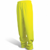 50x TUFFSAFE WATERPROOF RAINSUIT YELLOW TROUSERS SIZE XXL, ELASTICATED WAIST