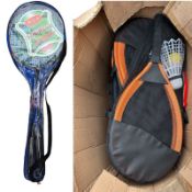 70x BADMINTON SETS IN BAGS - 50x TWIN PACK METAL FRAME, 20x OVERSIZE SOFT - BRAND NEW