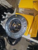 Hubbell twist lock flanged inlet