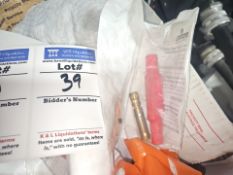 Blue Male 15 series taper nose inline connectors