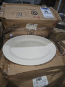 Platter oval China plates