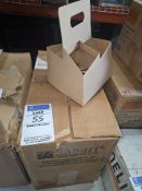 Cardboard drink holders with handle 200ct