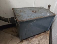 Commercial Grease trap (customer must cap main valve)