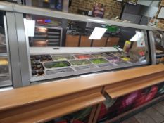 Duke salad/Sandwich refrigerated prep table