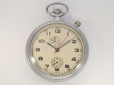 Taschenuhr: seltener russischer Artillerie Chronograph, ca. 1950