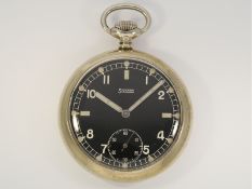 Taschenuhr: Militäruhr Deutsches Heer 2. WK, Marke Silvana