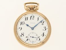 Seltene amerikanische Taschenuhr, Howard "Special" mit 23 Steinen, Model 1907 Serie "O" Chronometer