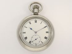 Sehr seltene Beobachtungsuhr Kaliber Minerva, britisches Militär, 1.WK, ca. 1915